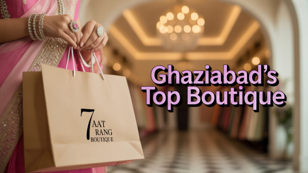 why 7aat rang boutique raj nagar ghaziabad is the top choice for festive shopping with special discounts